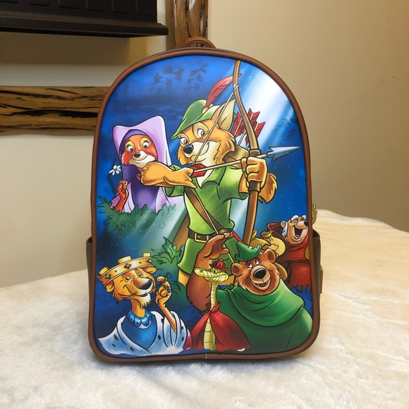 Loungefly Bags Loungefly Disney Robin Hood Mini Backpack Poshmark